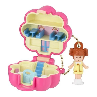 Polly Pocket Miniature Charm 2 Complete Set of 4