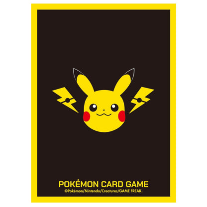 Pokemon Card Game Deck Shield Pikachu & Lightning 64 Card Sleeves
