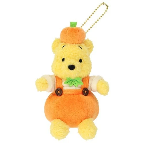 Tokyo Disney Halloween 2025 Winnie the Pooh Plush Badge Pumpkin