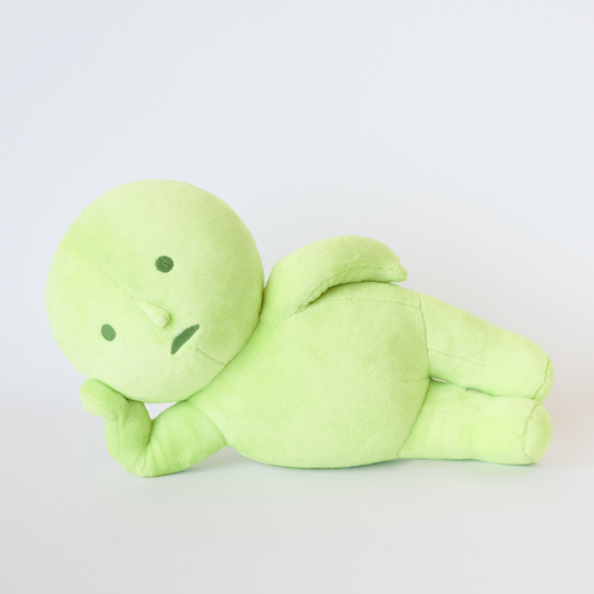Smiski 10th Anniversary Soft Plush Toy Lying Down Goroneski