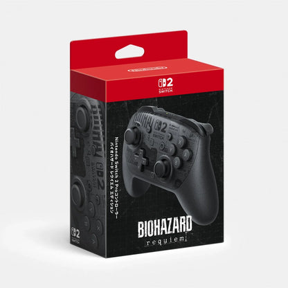 Nintendo Switch 2 Pro Controller Biohazard Requiem Edition Wireless Game Controller