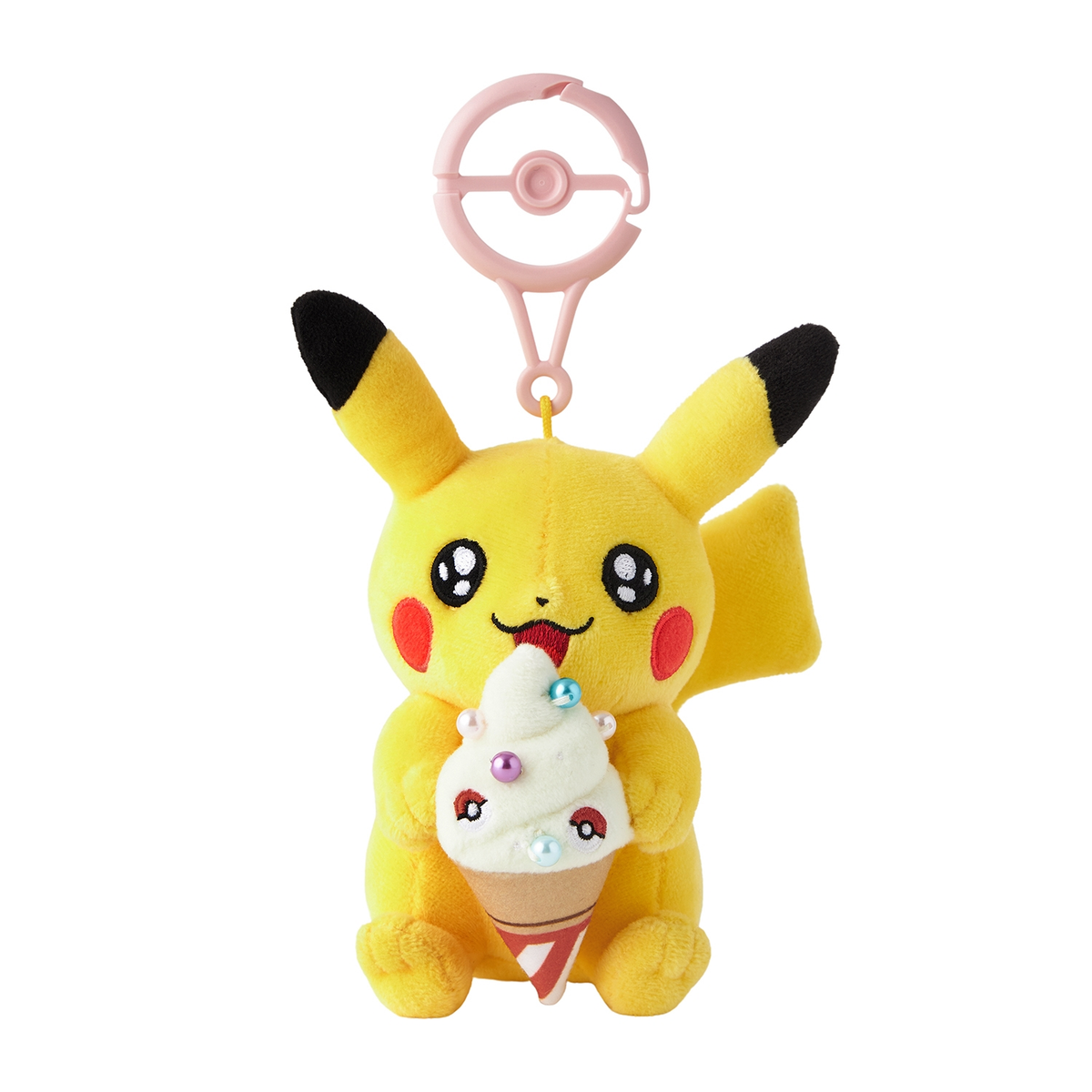 Pokemon Center Kagawa Pikachu Mascot with Carabiner