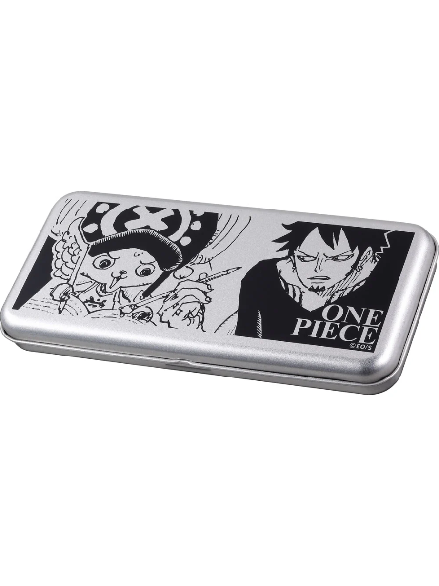 One Piece Trafalgar Law & Tony Tony Chopper Tin Pencil Case
