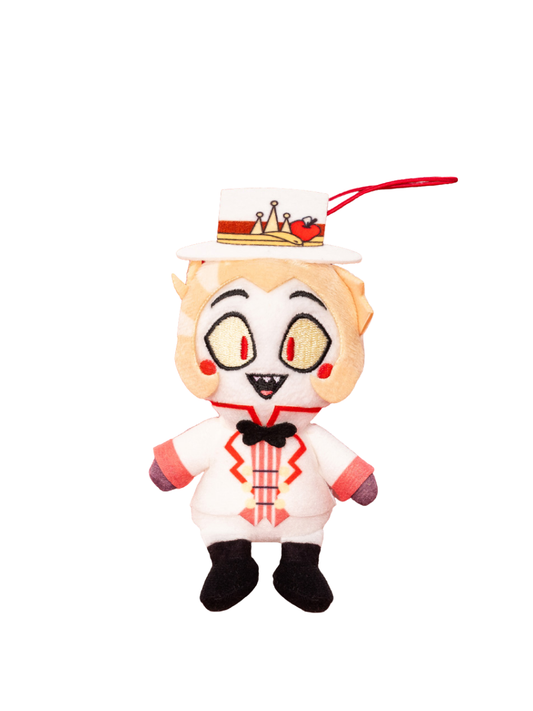 Hazbin Hotel Lucifer Morningstar Sitting Mascot Plush