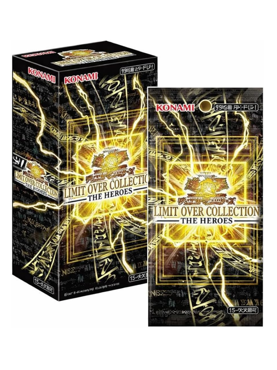 Yu-Gi-Oh! Official Card Game Duel Monsters LIMIT OVER COLLECTION - THE HEROES Booster Box