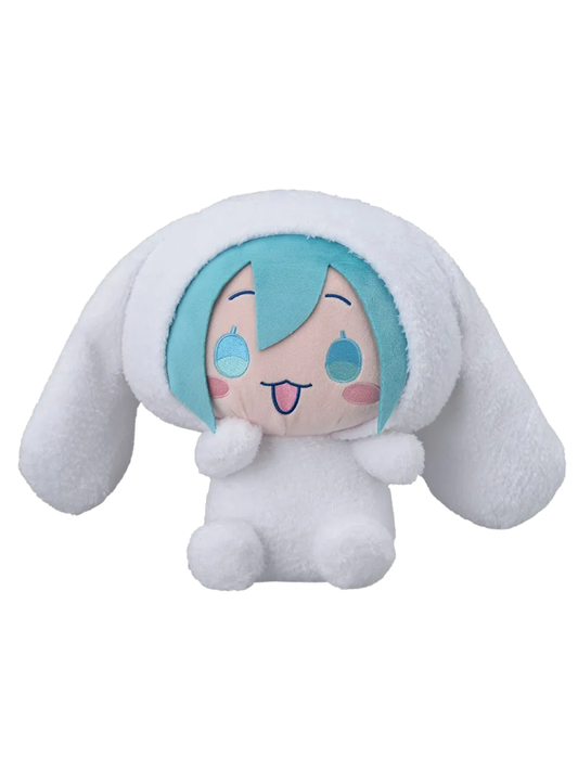 Hatsune Miku × Cinnamoroll L Size Plush Toy