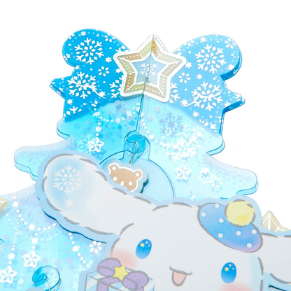 Sanrio Christmas Cinnamoroll Light Blue Tree 3D Greeting Card