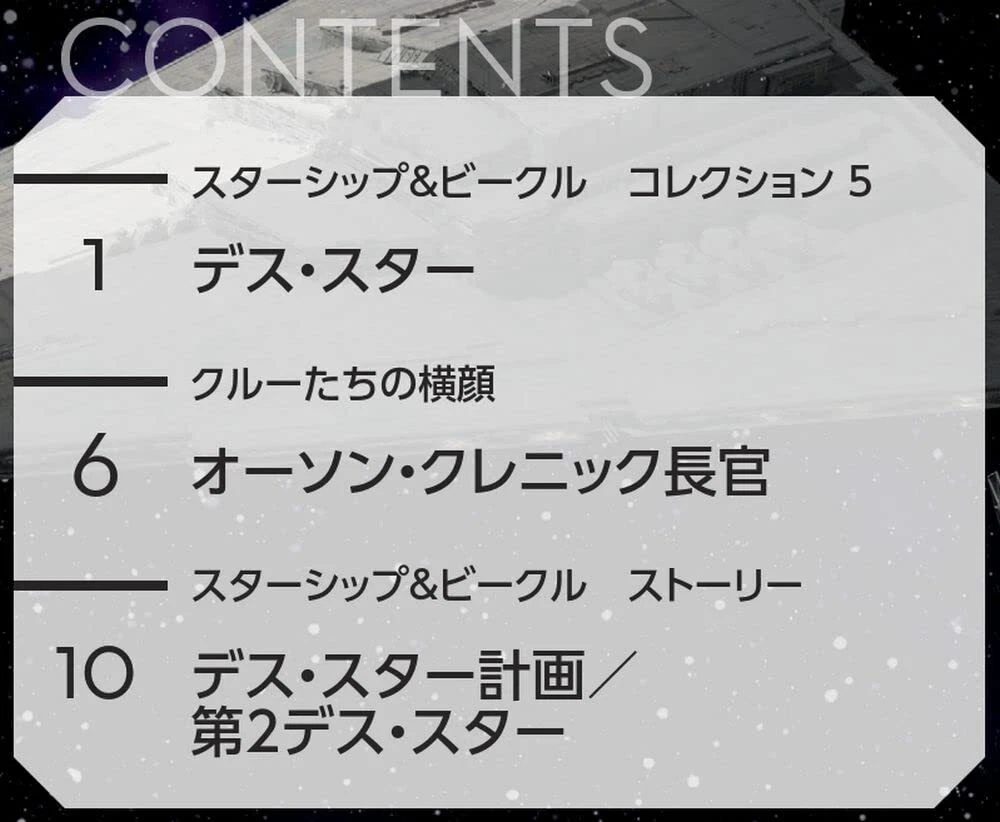 DeAgostini Star Wars Starships & Vehicles Collection – Issue 5 Japanese