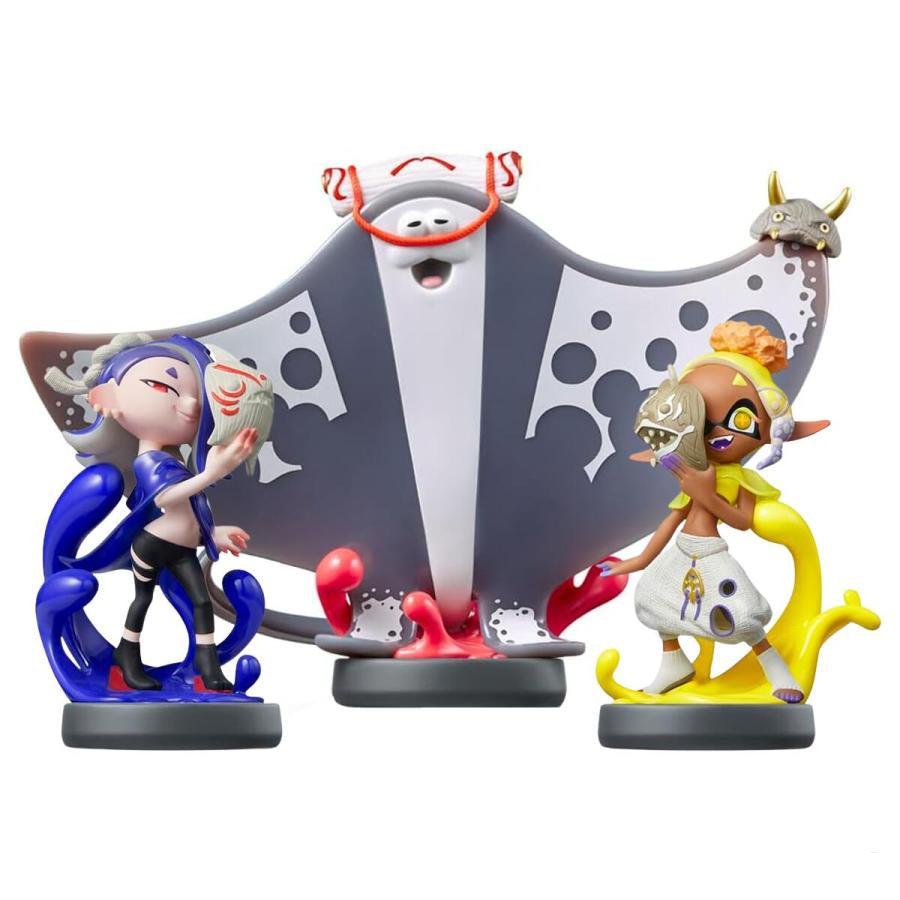 Nintendo amiibo Splatoon Series Set [Frye / Shiver / Big Man]