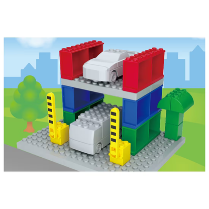 Takara Tomy Christmas Set Tomica & Plarail Block Town Box