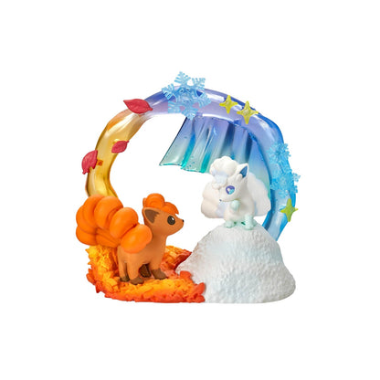 Pokemon Circular Diorama Collection 2 Sparkling Moments Box Desktop Figure Set (6 Types)