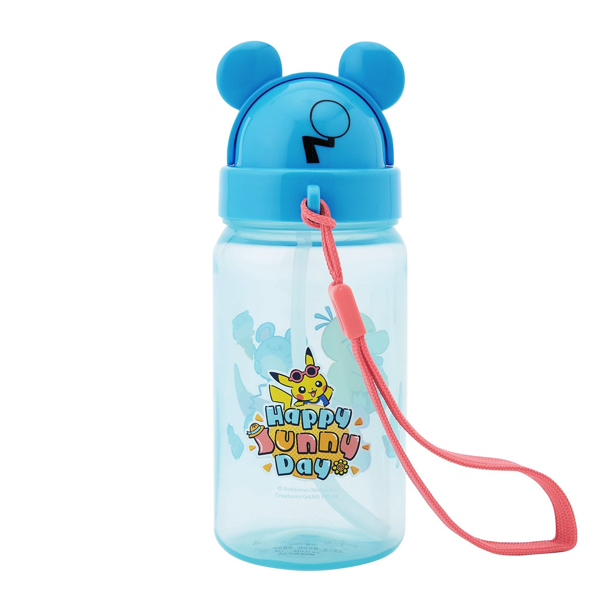Pokemon Marill Die-Cut Straw Bottle – Happy Sunny Day Series