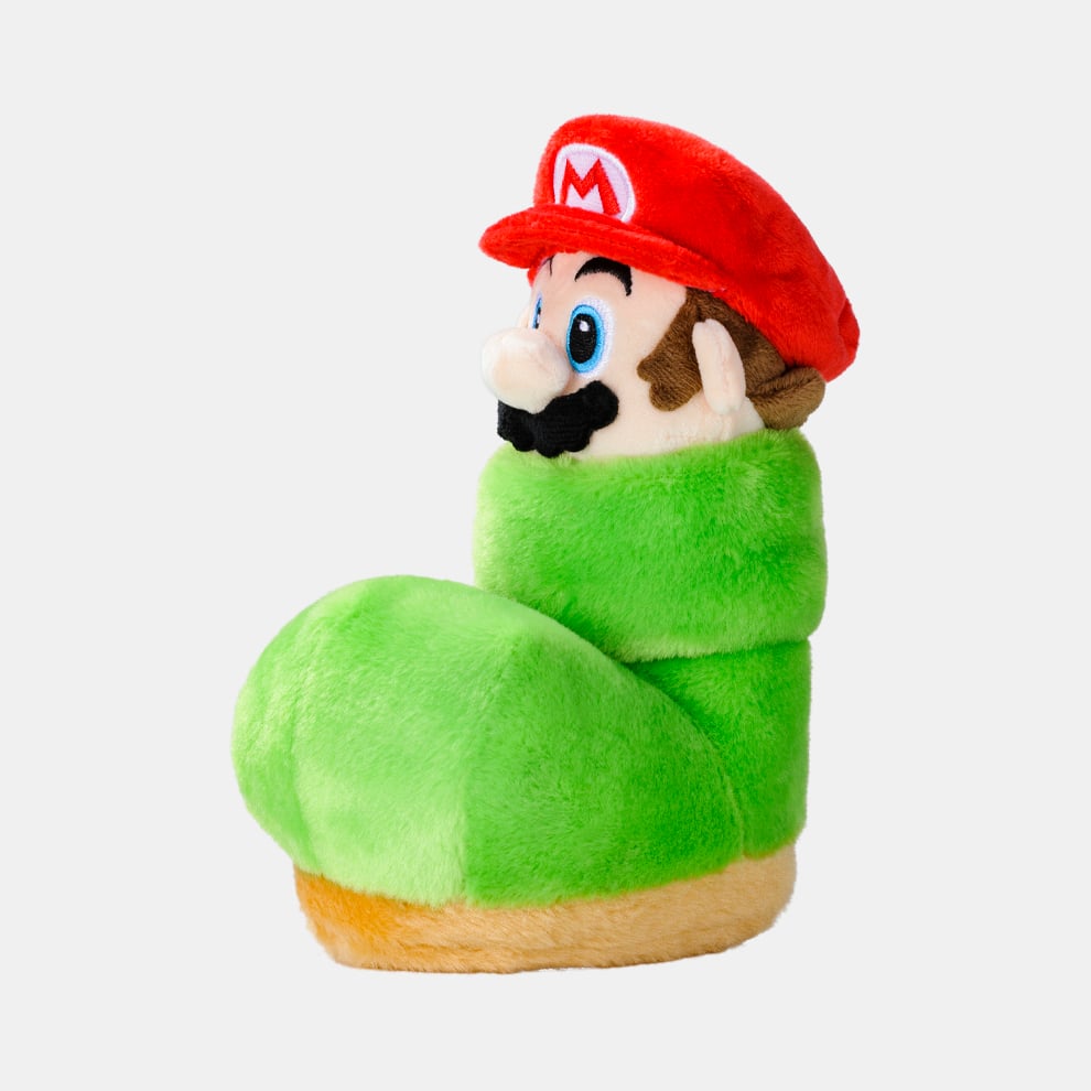 Super Mario Power-Up Mascot Plush E with Ball Chain