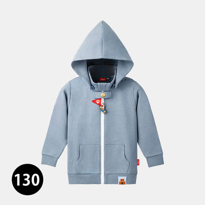 Super Mario Blue Hoodie Pullover Sweatshirt