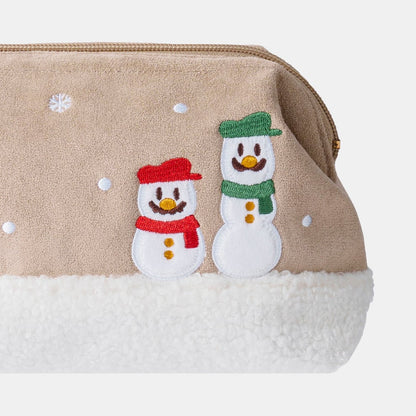 Super Mario Winter Collection Wire Pouch Small Storage Bag