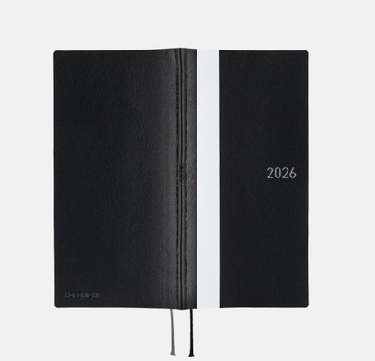 Hobonichi White Line Black Weeks Planner 2026 Japanese