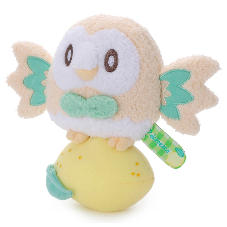 Pokemon PokéPeace Colorful Plush Rowlet Soft Toy