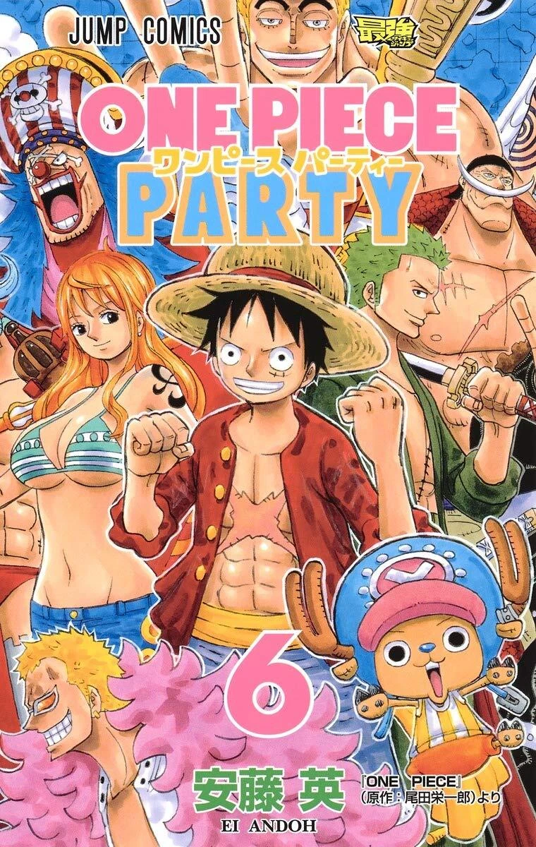 Shueisha One Piece Party Volumes 1-7 Complete Manga Set Japanese