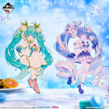 Ichiban Kuji Snow Miku 2015 Big Acrylic Stand G Prize