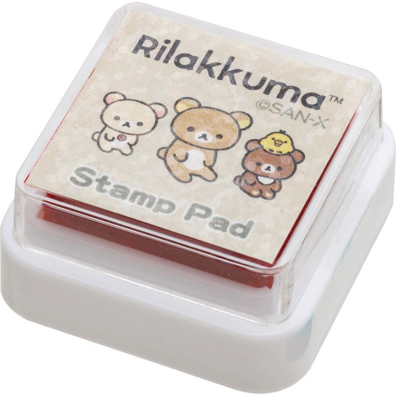 San-X Rilakkuma Mini Stamp Set FT72501 – 8 Stamps with Glitter Case