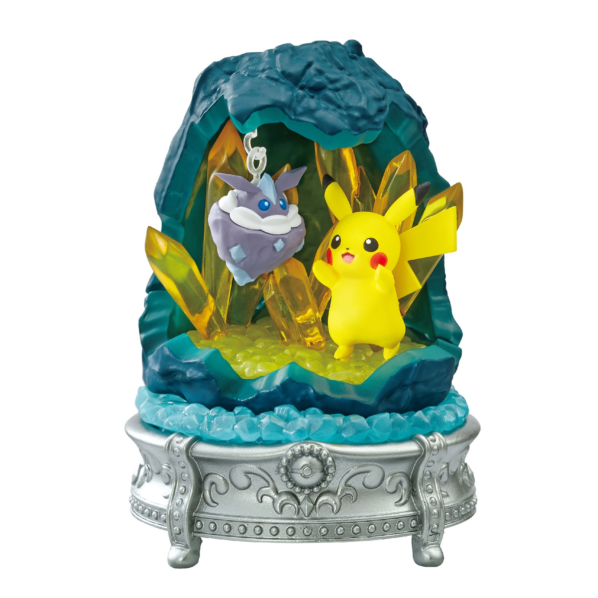 Pokemon Gemstone Collection Box Miniature Figures – 6 Types Collectible Set