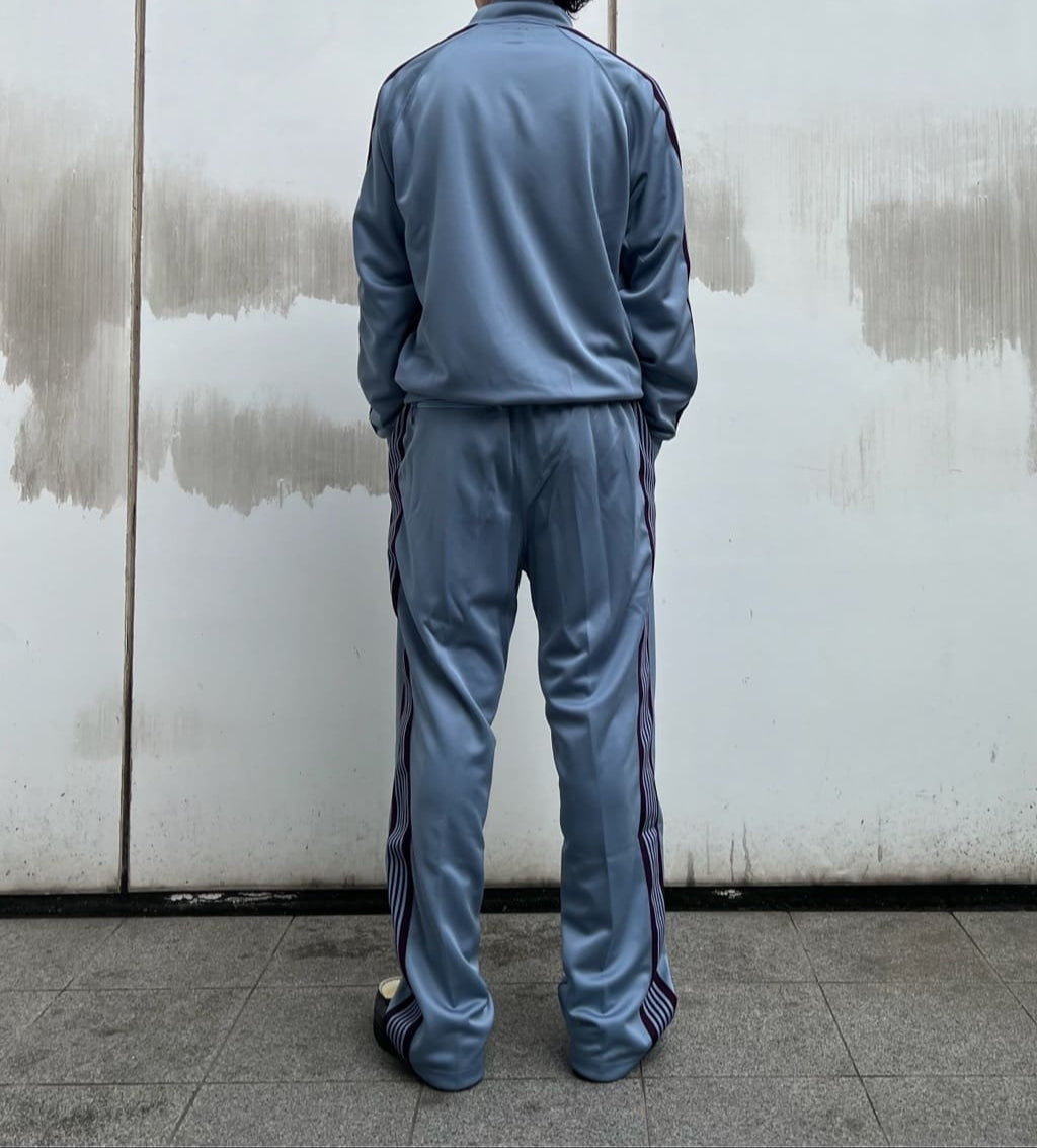 Needles FREAK'S STORE HD Track Pant Poly Smooth Sax Blue