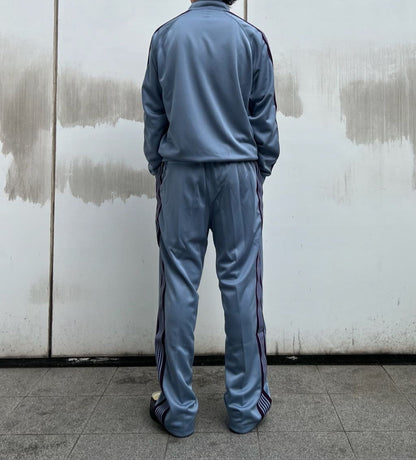 Needles FREAK'S STORE HD Track Pant Poly Smooth Sax Blue