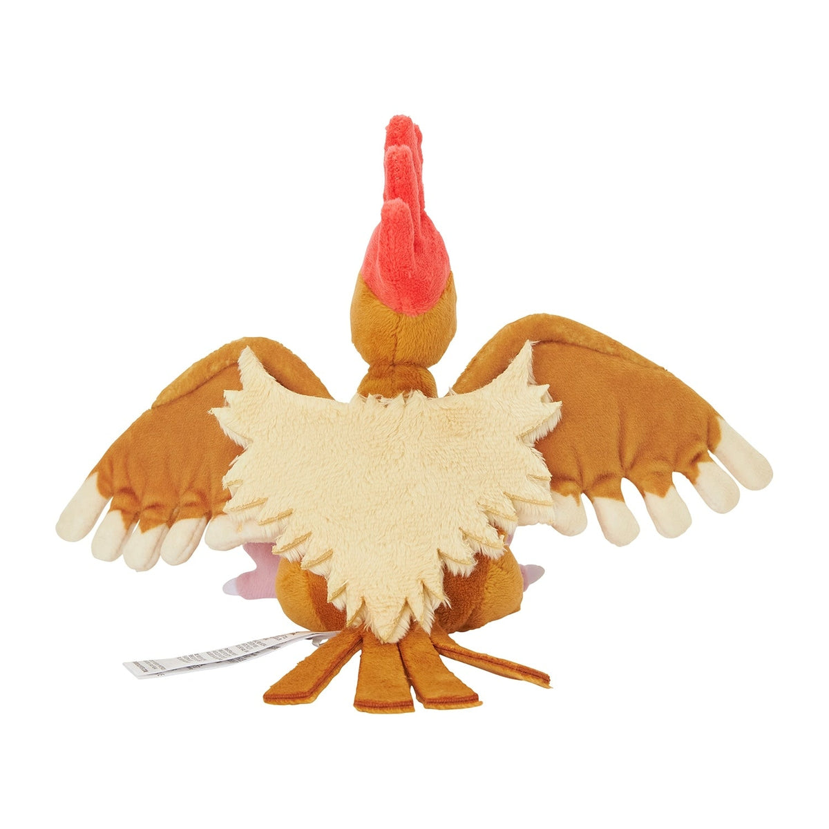 Pokemon Fit Fearow Plush Hand Size
