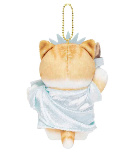 mofusand – Mofumofu Journey Statue of Liberty Meow Mascot Keychain