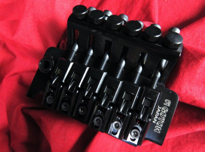 GOTOH GE1996T-BK Black Tremolo Unit Bridge 33mm for Electric Guitar