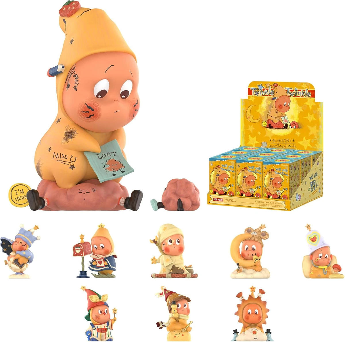 POPMART We Are Twinkle Twinkle Series Blind Box Collectible Figures