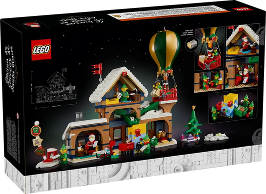 LEGO Icons Christmas Santa’s Post Office Building Set