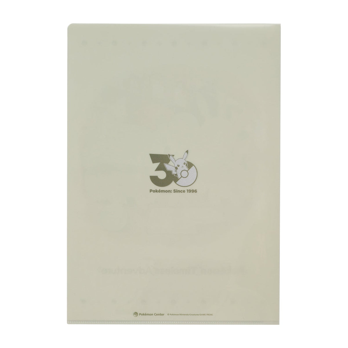 Pokemon Timeless Adventure A4 Clear File
