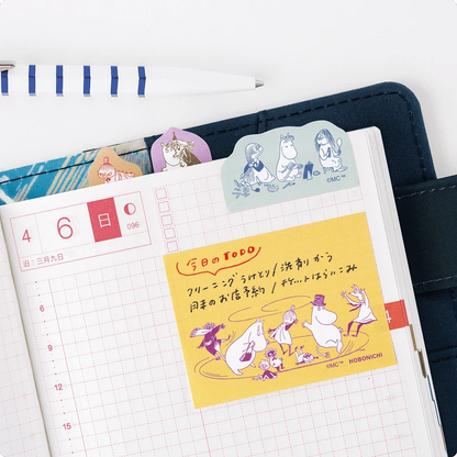 Hobonichi Techo 2026 Moomin Sticky Notes Set