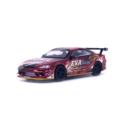 TARMAC WORKS – 1/64 EVA RT2 Silvia S15 Mini Car (Paper Box Version) [Pre-order]