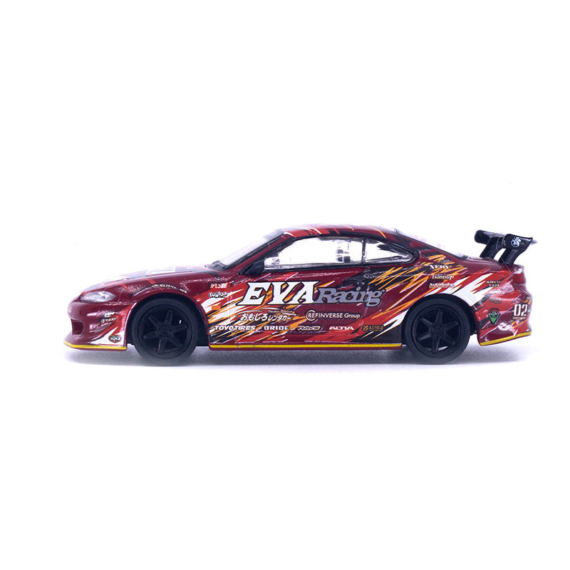 TARMAC WORKS – 1/64 EVA RT2 Silvia S15 Mini Car (Paper Box Version) [Pre-order]