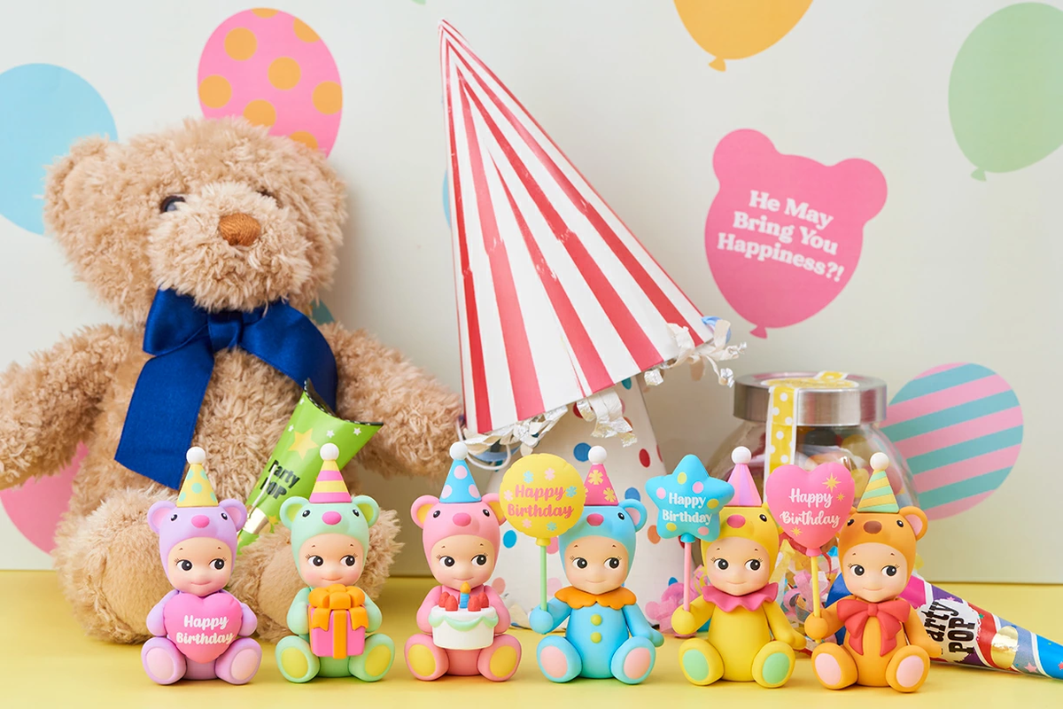 Sonny Angel Birthday Gift Teddy Bear Series Assorted Box