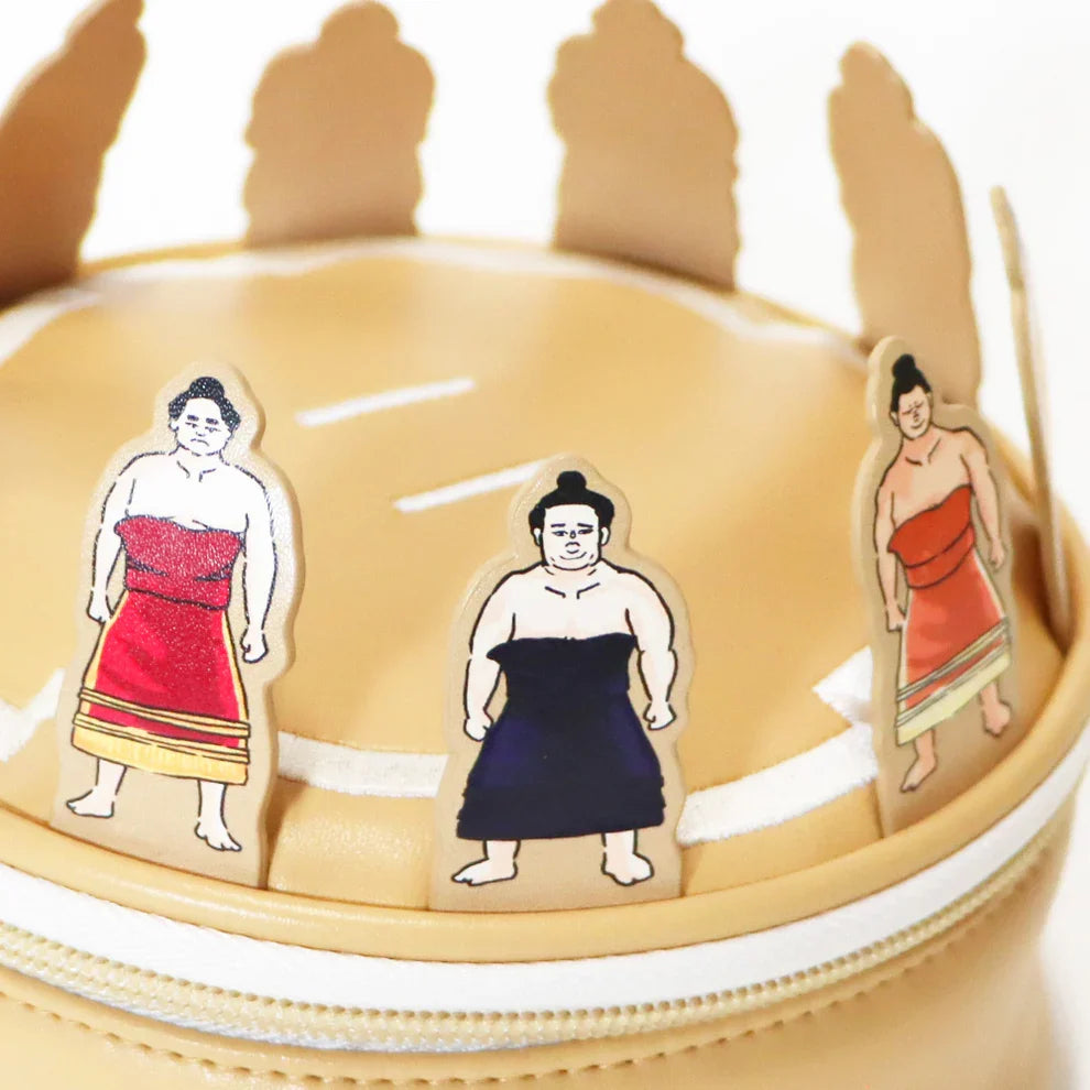Sumo Dohyo Entrance Round Pouch