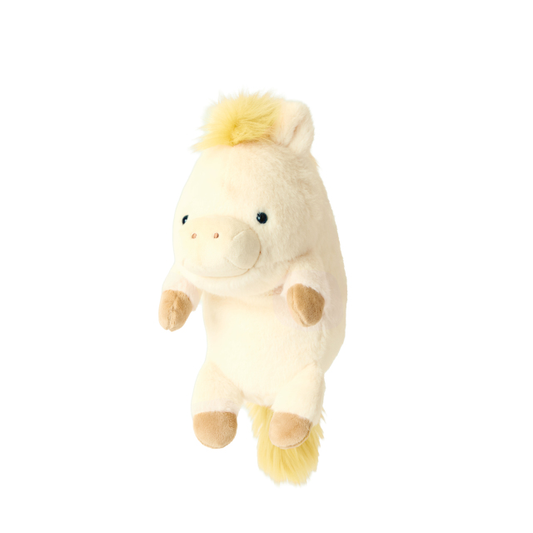 Funbaruzu Posture Support Plush Toy Horse White