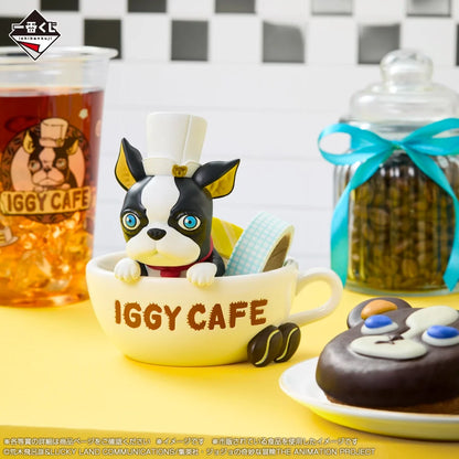 Ichiban Kuji JoJo Iggy Cafe Figure Storage Case Last One Prize