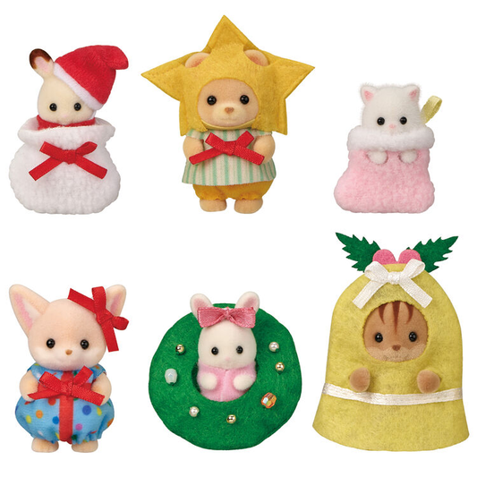 Sylvanian Families Baby Happy Christmas Set 6 Piece