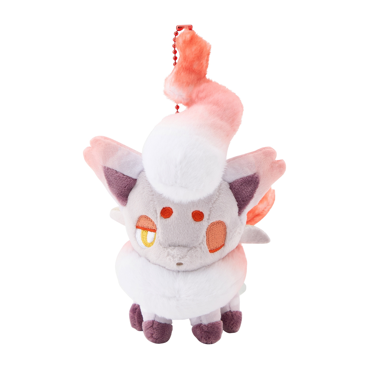 Pokemon Center Limited Zorua & Hisuian Zorua Magnetic Plush Keychain