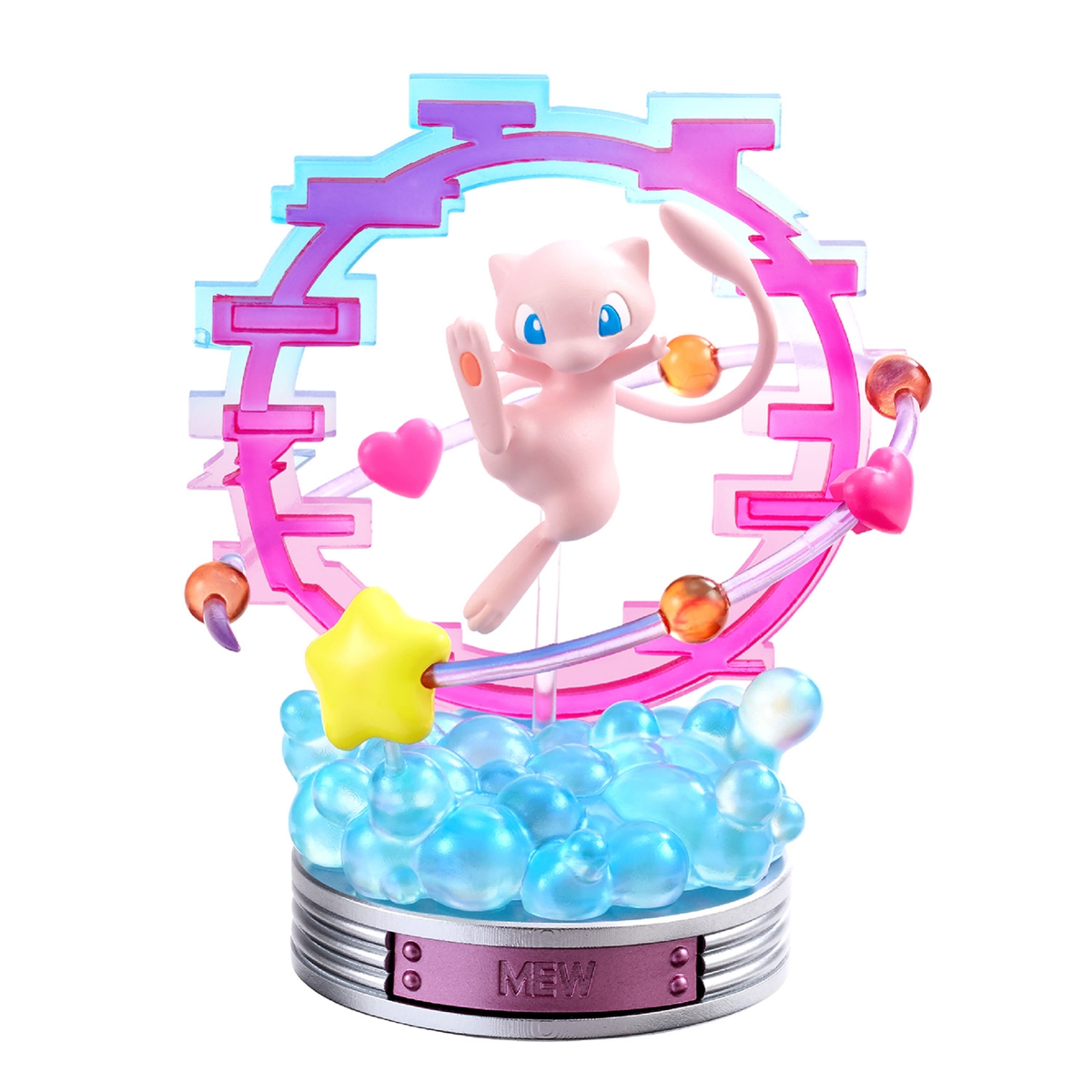 Pokemon Neon Party Box Miniature Figures – 6 Types Collectible Set