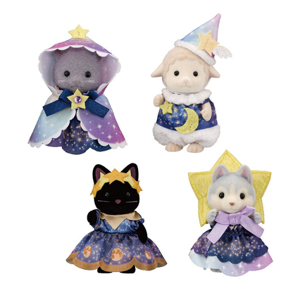 Sylvanian Families 40th Anniversary Dokidoki Friends (Galaxy Series) Box (12 Packs)