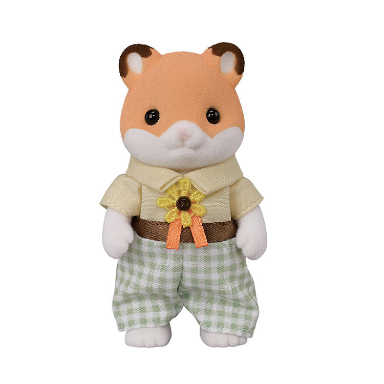 Epoch Sylvanian Families FS-61 Sunflower Theme Hamster Family Set