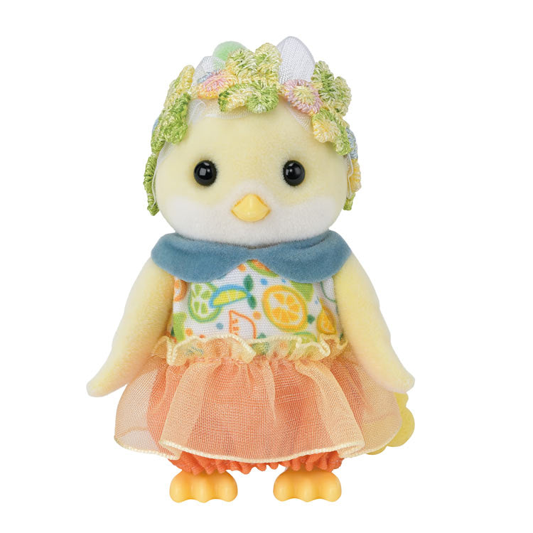 Sylvanian Families Epoch FS-62 Doll Set  Citrus Bird Family