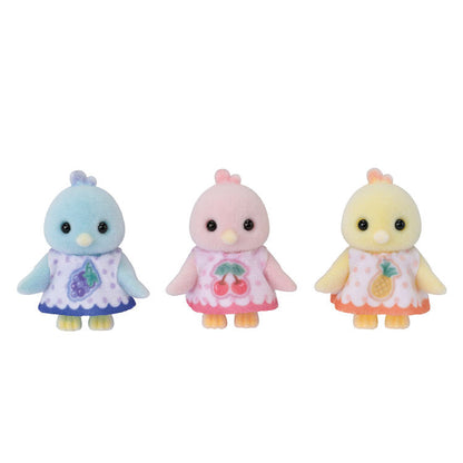 Sylvanian Families Citrus Bird Family FS-62 Figure Set