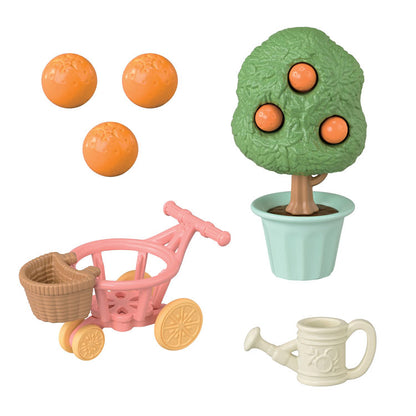 Sylvanian Families Epoch FS-62 Doll Set  Citrus Bird Family