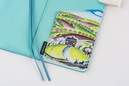 Hobonichi Techo A6 The Little House Planner Cover by Virginia Lee Burton Original Size