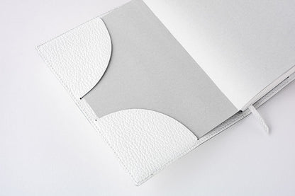 Hobonichi Techo 2026 A6 Original Planner Cover ARTS&SCIENCE Matte Shrink Leather White